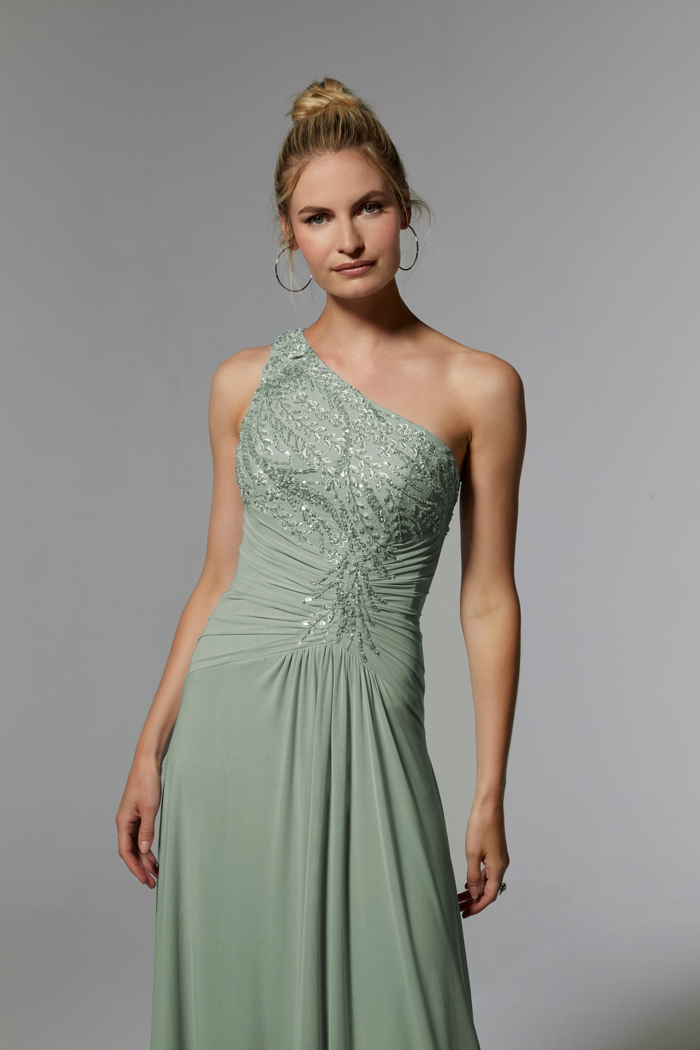 MGNY Collection by Mori Lee 72910 Sage